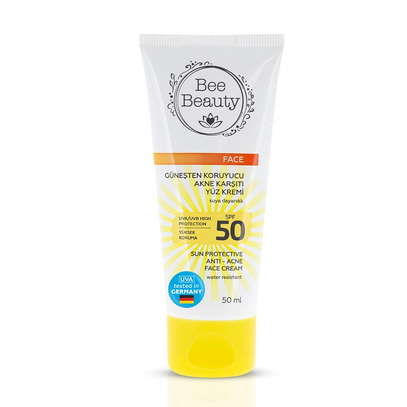 Bee Beauty Güneşten Koruyucu Akne Karşıtı Yüz Kremi.webp