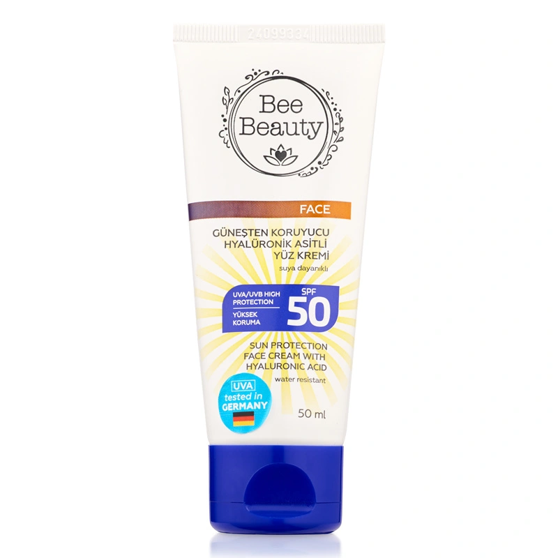 Bee Beauty Güneşten Koruyucu Hyalüronik Asitli Yüz Kremi.webp