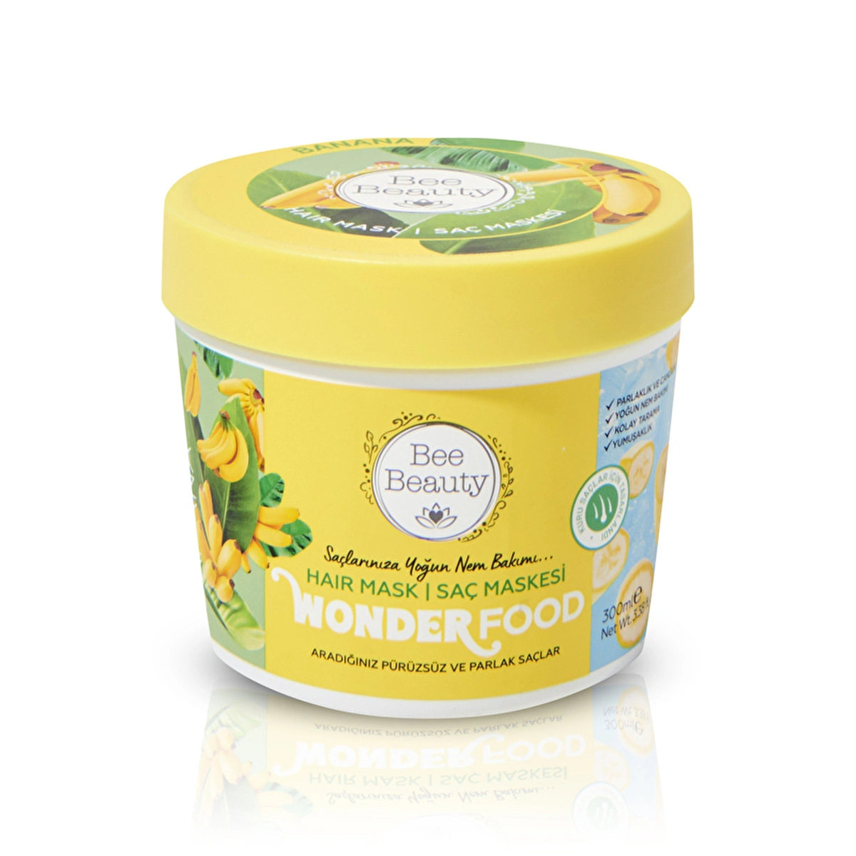 Bee Beauty Wonder Food Banana Crush Saç Maskesi.webp