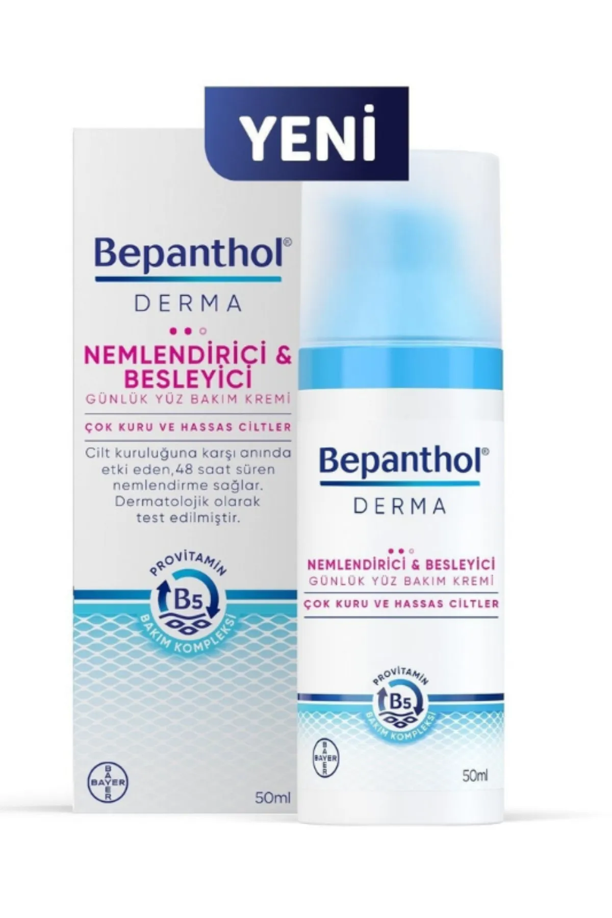 Bepanthol Derma Nemlendirici & Besleyici Günlük Yüz Bakım Kremi.webp