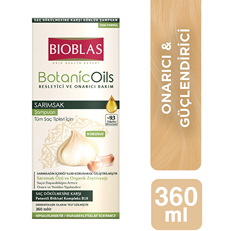 Bioblas Botanic Oils Sarımsak Şampuanı.webp