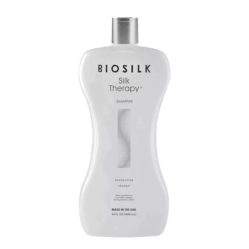 Biosilk Silk Therapy Tüm Saç Tipleri İçin Parabensiz Sülfatsız Bakım Şampuanı.webp