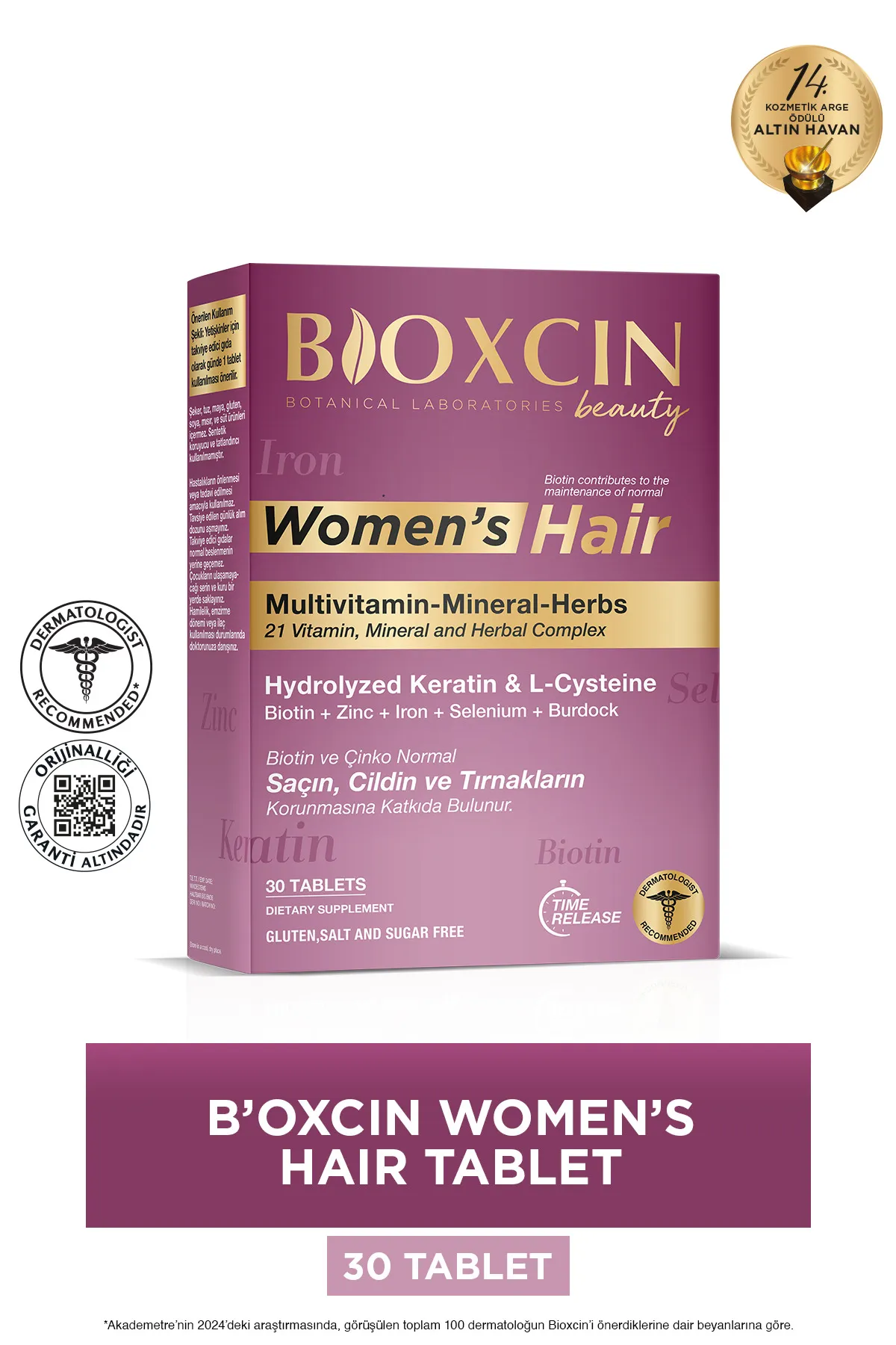 Bioxcin Women's Hair 30 Tablet.webp