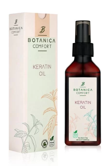 BOTANICA COMFORT Aşırı Yıpranmış Saçlar Için Keratin Bakım Yağı.webp