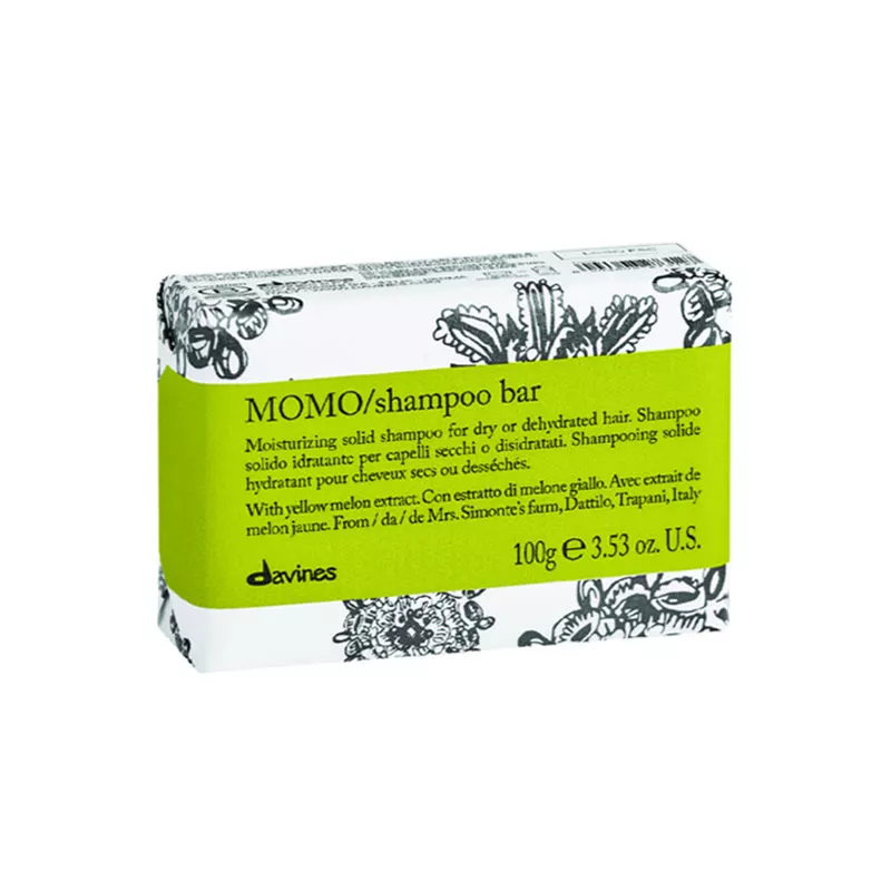 Davines Momo Kuru Saçlar İçin Nemlendirici Katı Şampuan.webp
