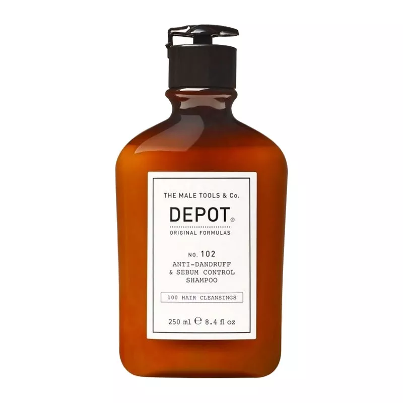 Depot No.102 Erkeklere Özel Kepek ve Yağlanma Önleyici Arındırıcı Şampuan.webp