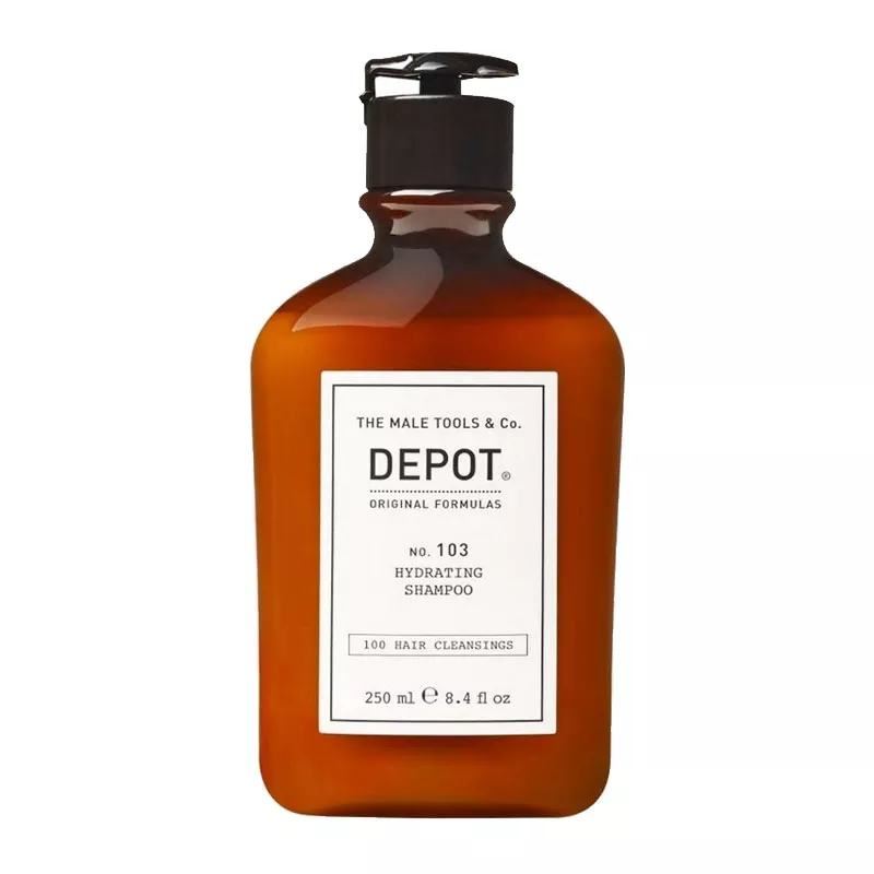 Depot No.103 Erkeklere Özel Kuru ve Kırılgan Saçlar İçin Nemlendirici Şampuan.webp