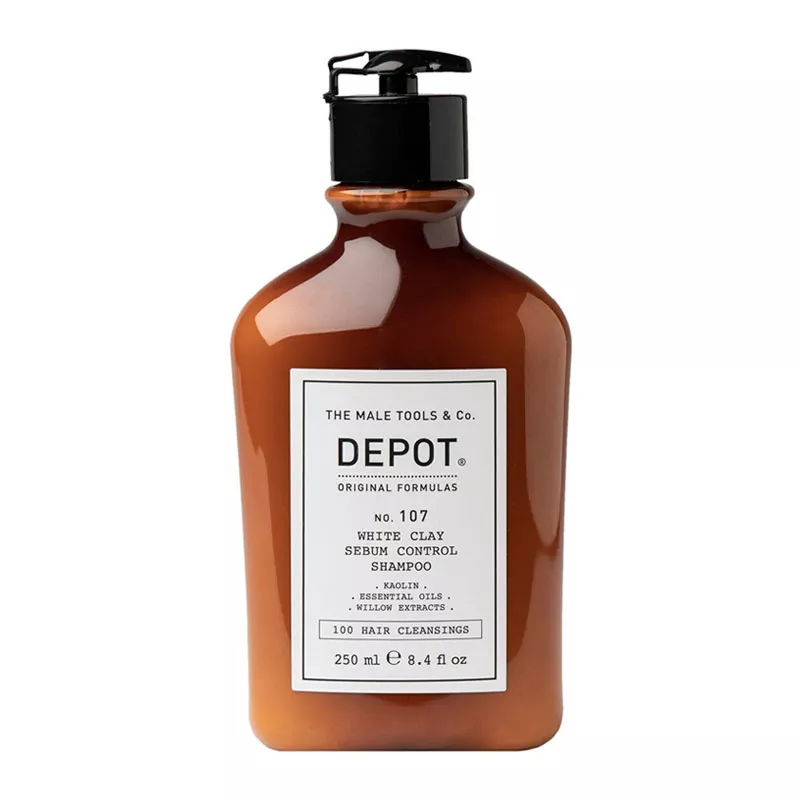 Depot No.107 Erkeklere Özel Yağlı Saçlar İçin Sebum Dengeleyici Şampuan.webp