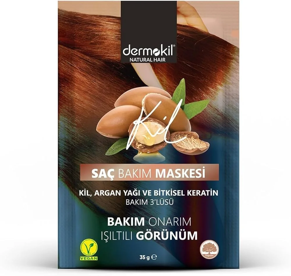 Dermokil Argan Yağlı & Killi Saç Bakım Maskesi.webp