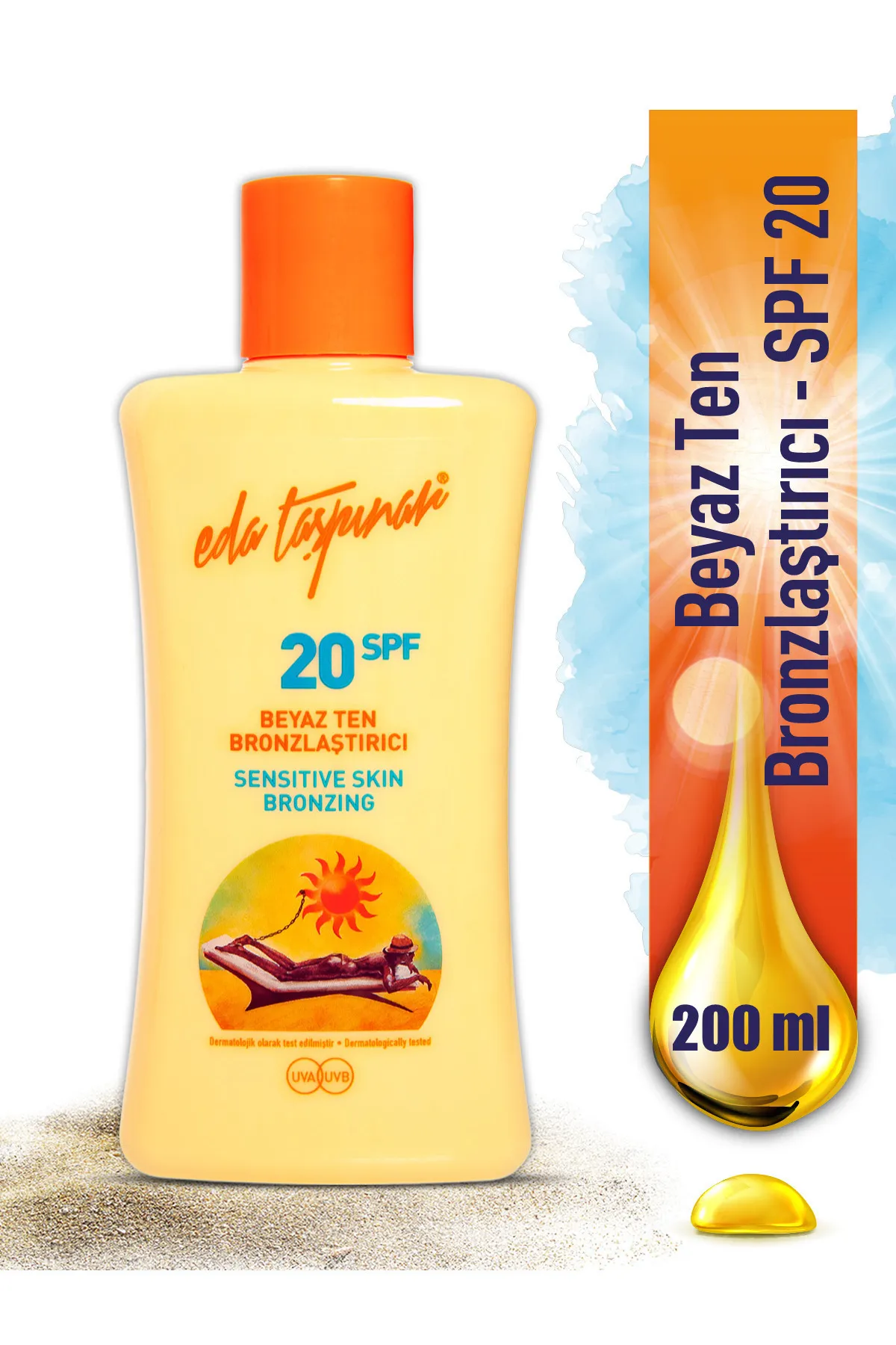 Eda Taşpınar Beyaz Ten Bronzlaştırıcı SPF 20.webp