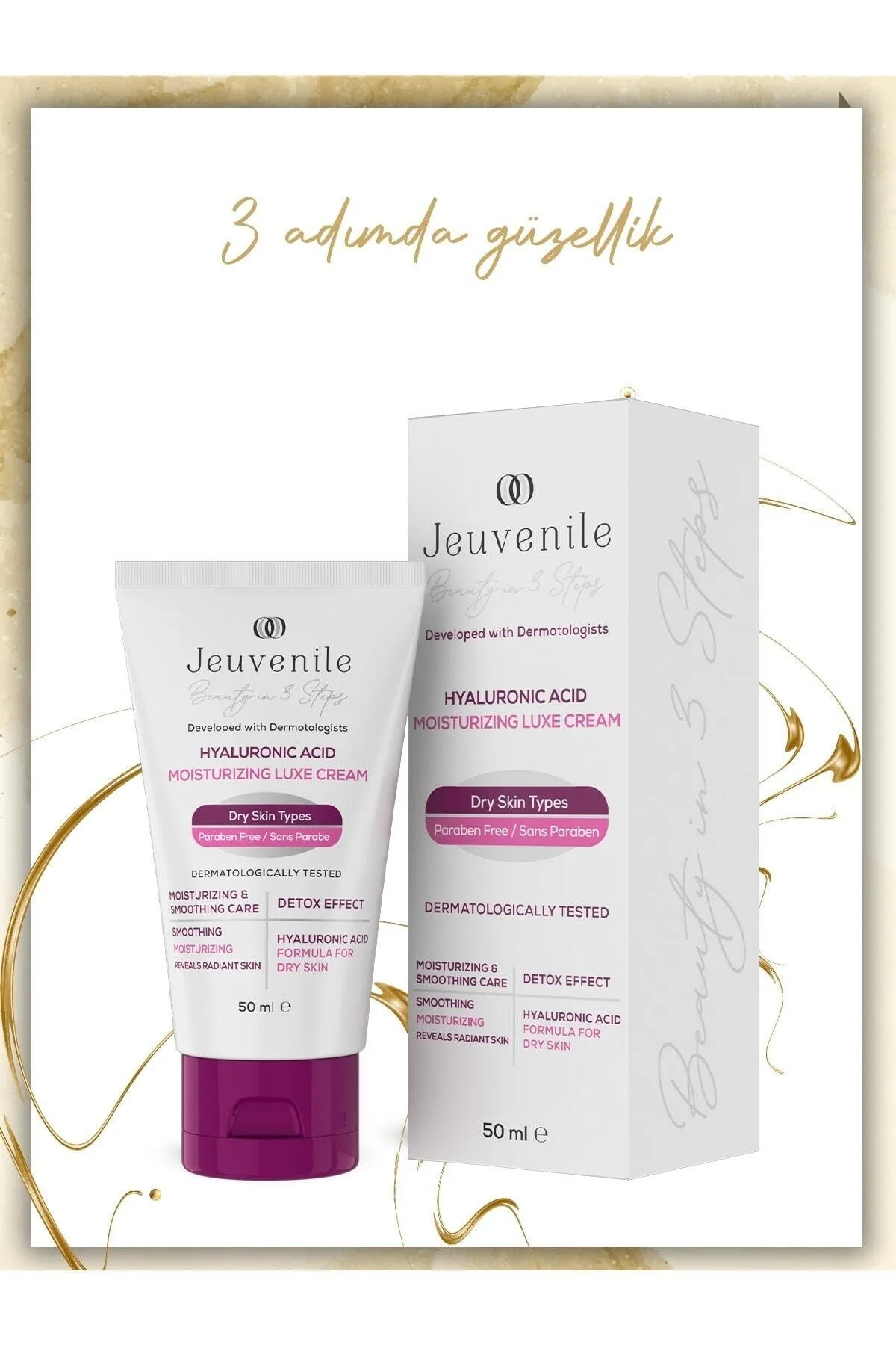 Jeuvenile Hyaluronik Asit İçerikli Krem.WEBP