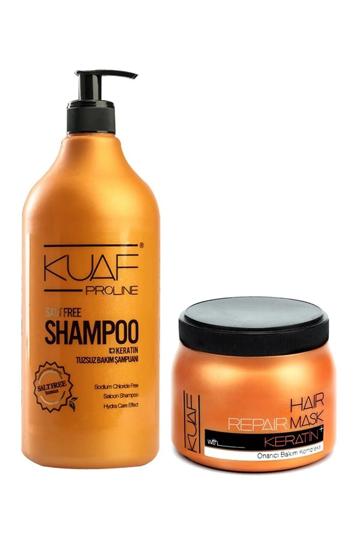 Kuaf Tuzsuz Şampuan 1lt Keratin Saç Maskesi.WEBP