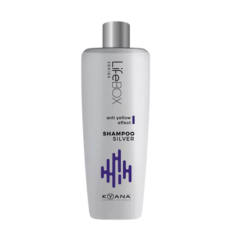 KYANA Life Box Shampoo Silver Beyaz Saçlar İçin Parlaklık Şampuanı.webp
