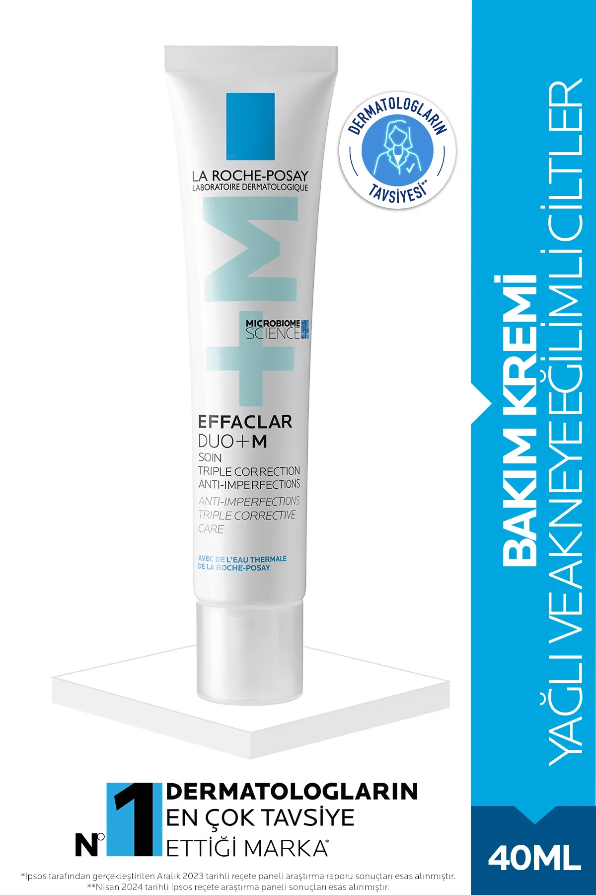 La Roche-Posay Effaclar Duo+M Cilt Bakım Kremi.webp
