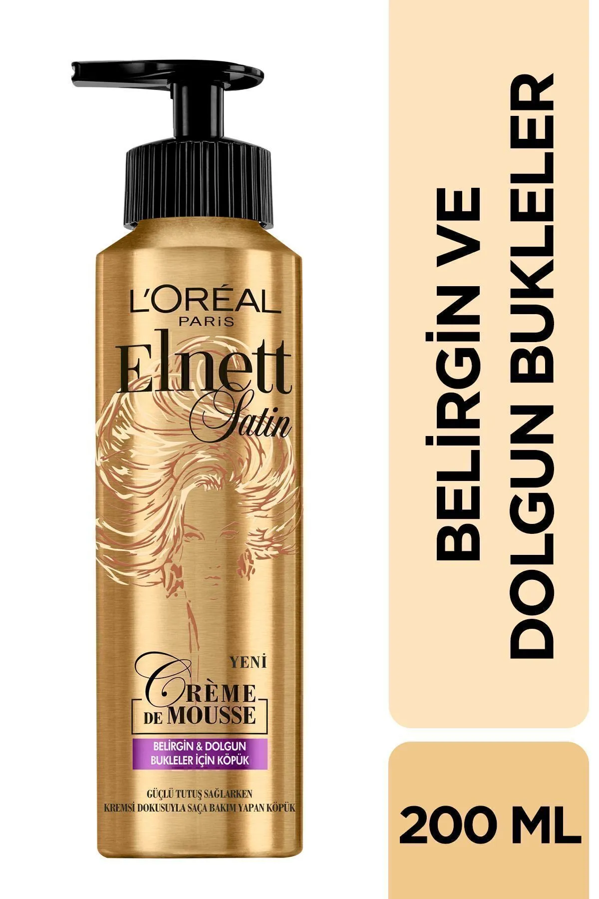 Loreal Paris Elnett Belirgin ve Dolgun Bukleler için Köpük.webp