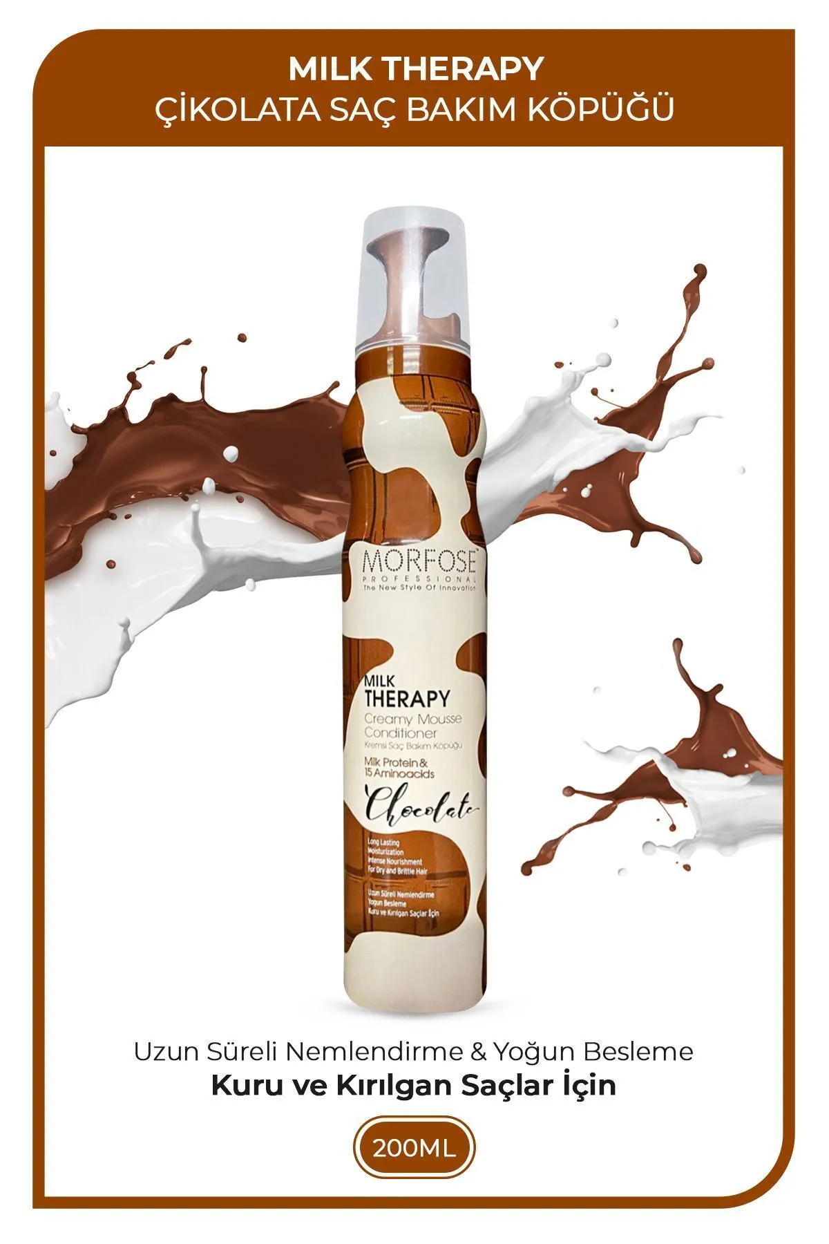 Morfose Milk Therapy Chocolate Saç Köpüğü.webp