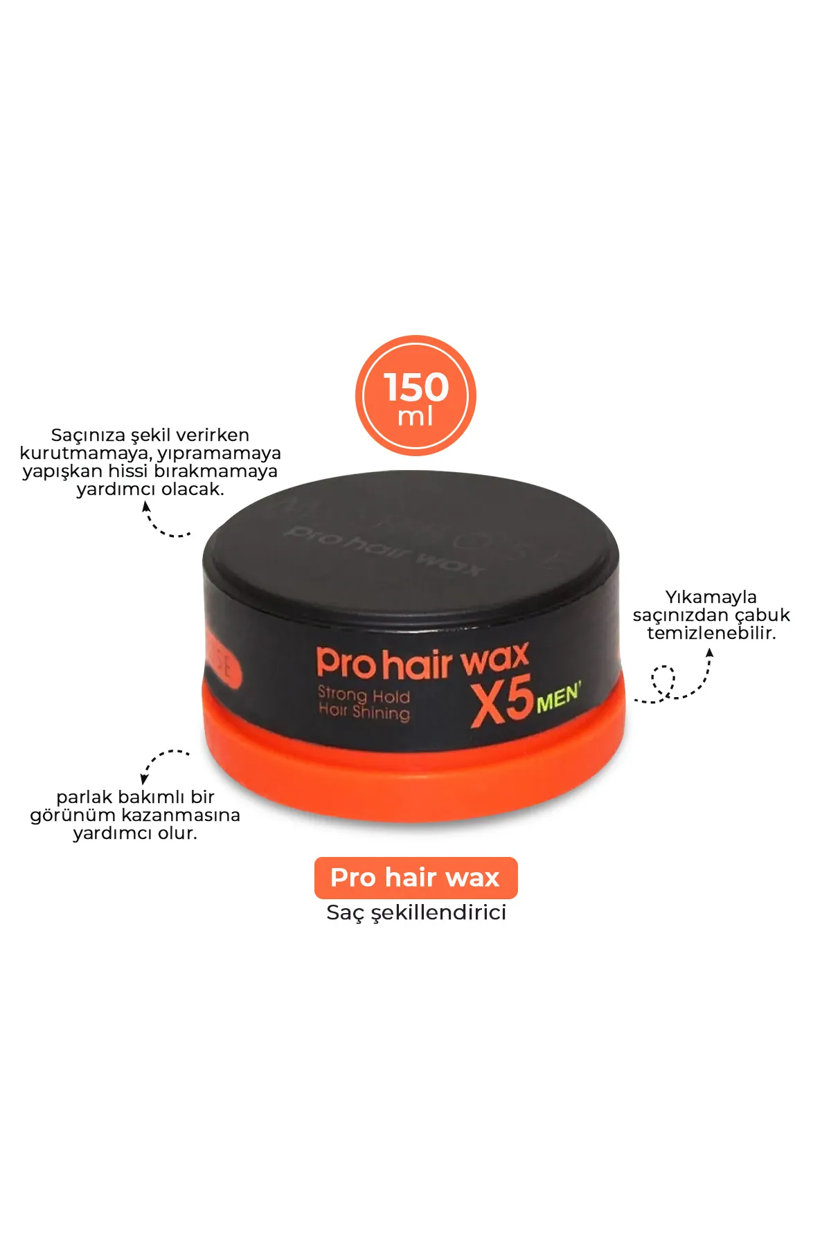 Morfose Pro Wax Jel Orange.webp