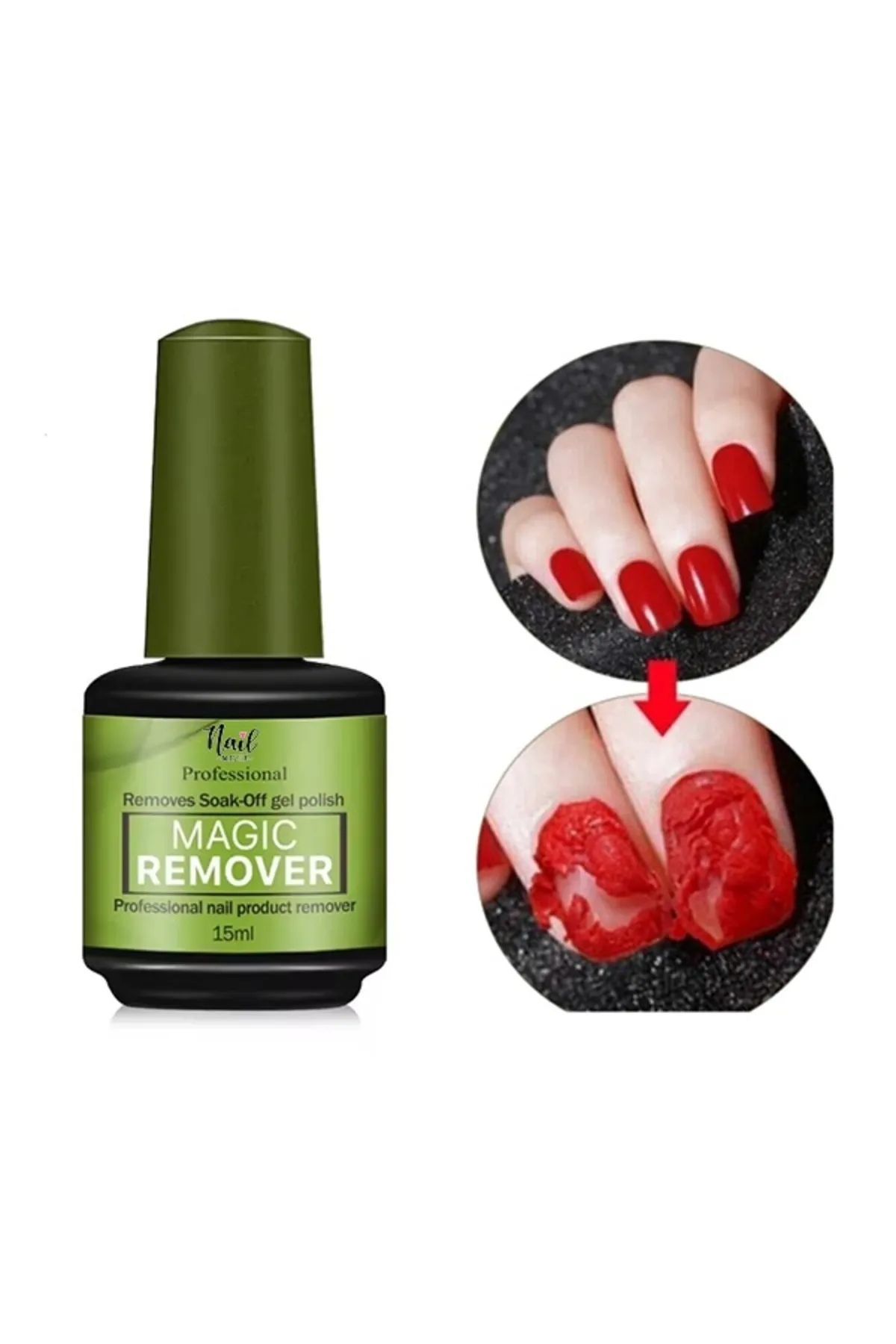 Nail Master Hızlı Kalıcı Oje Çıkarıcı - Magic Remover.WEBP