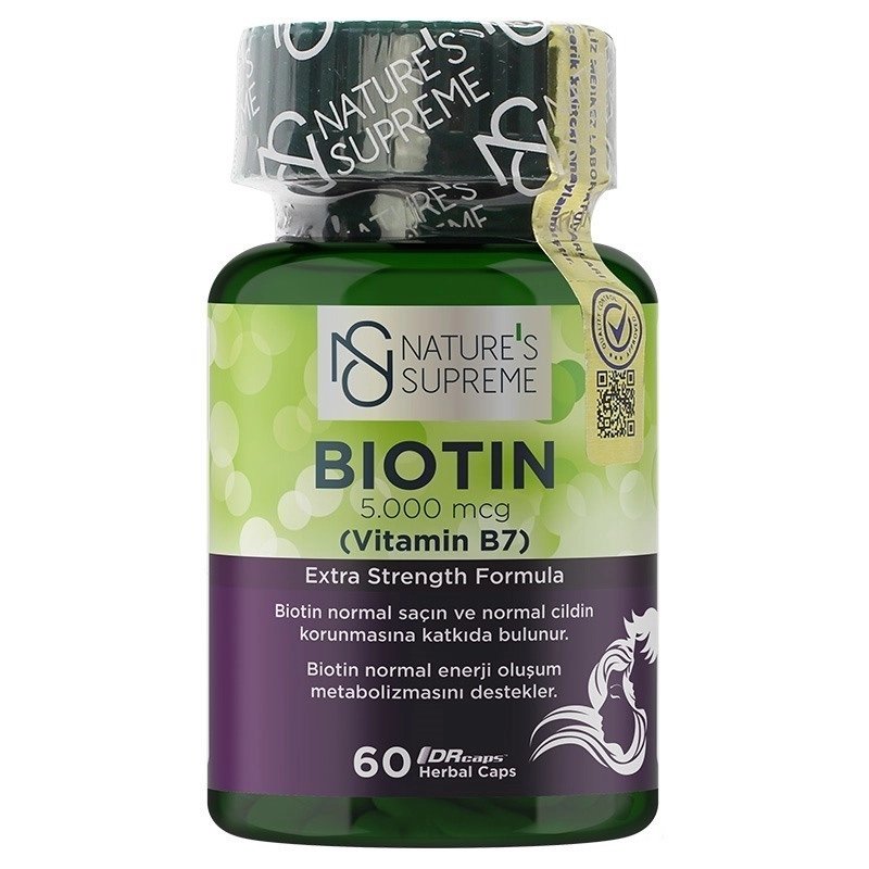 Nature's Supreme Biotin 5000 Mcg.webp
