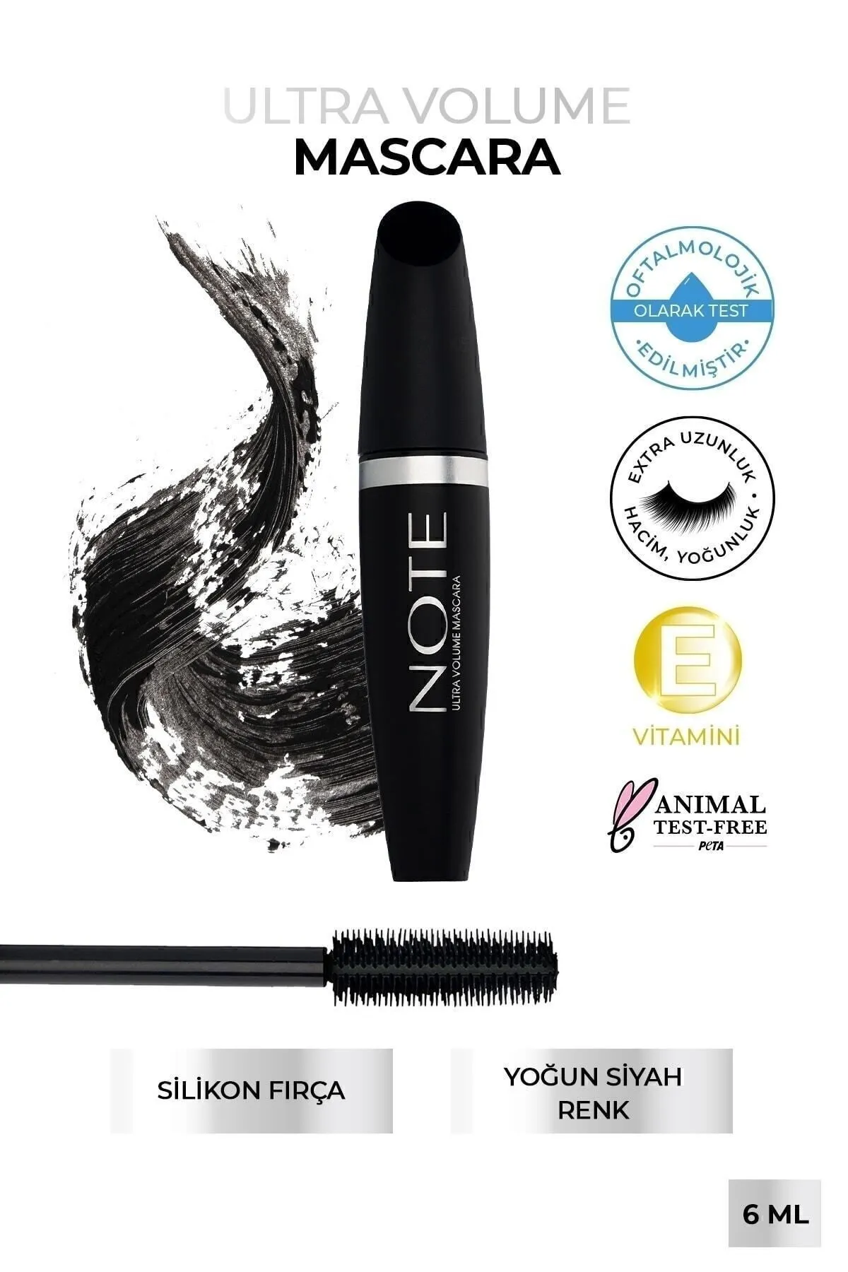Note Cosmetics Ultra Volume Hacim Ve Kıvırma Etkili Maskara.WEBP
