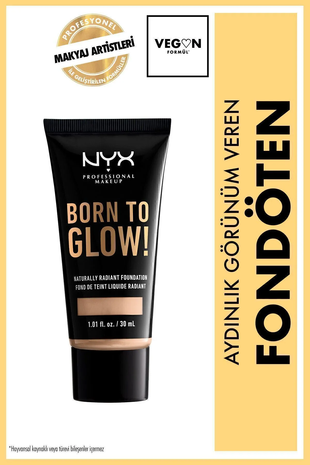 NYX Professional Makeup Fondöten - Born To Glow!.WEBP