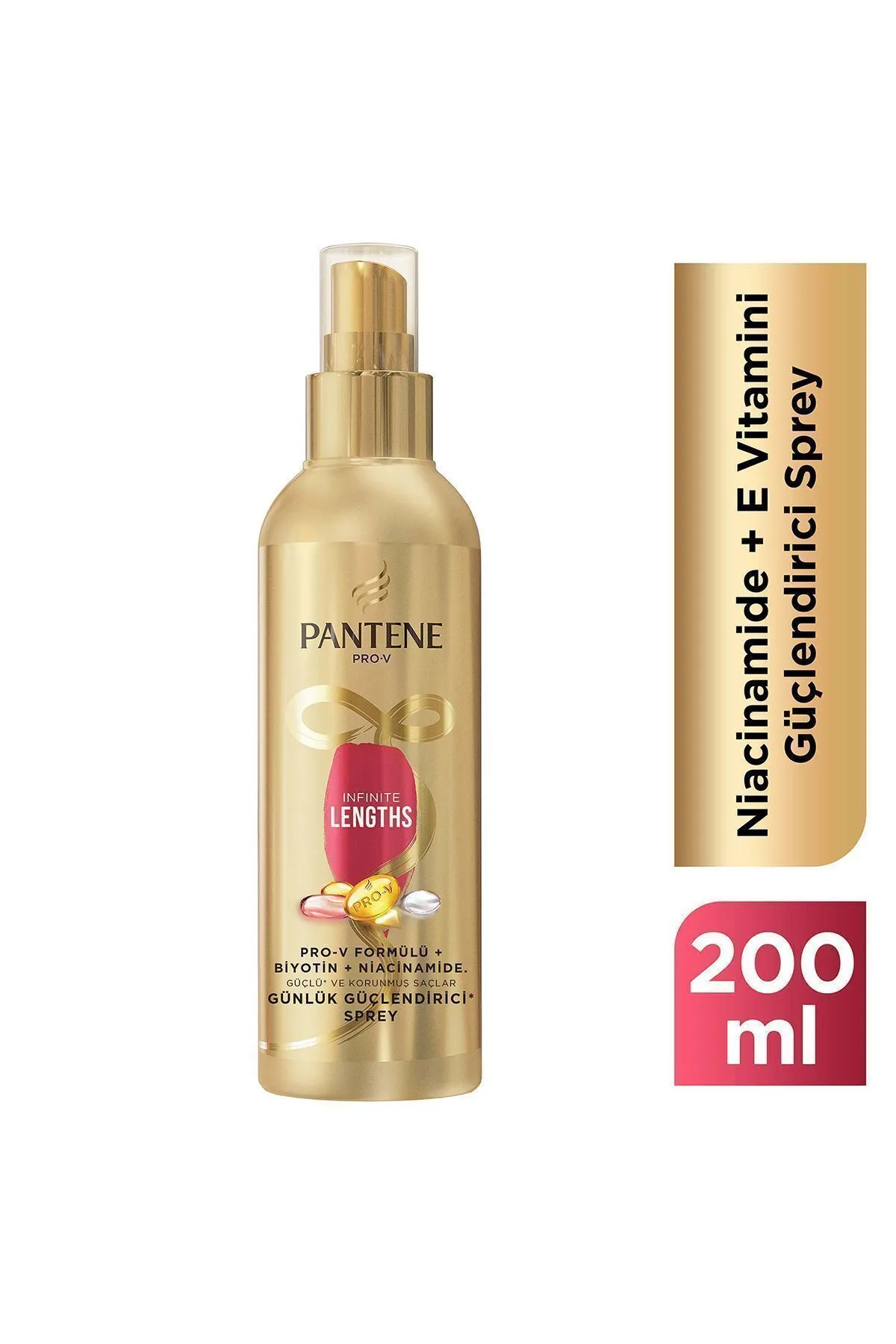 Pantene Infinite Lengths Günlük Güçlendirici Saç Spreyi.webp