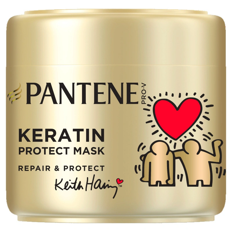 Pantene Keith Haring Onarıcı & Koruyucu Keratin Saç Maskesi.webp