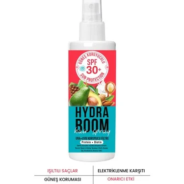 PROCSIN Hydra Boom Güneş Koruyuculu SPF 30+ Saç Spreyi.webp