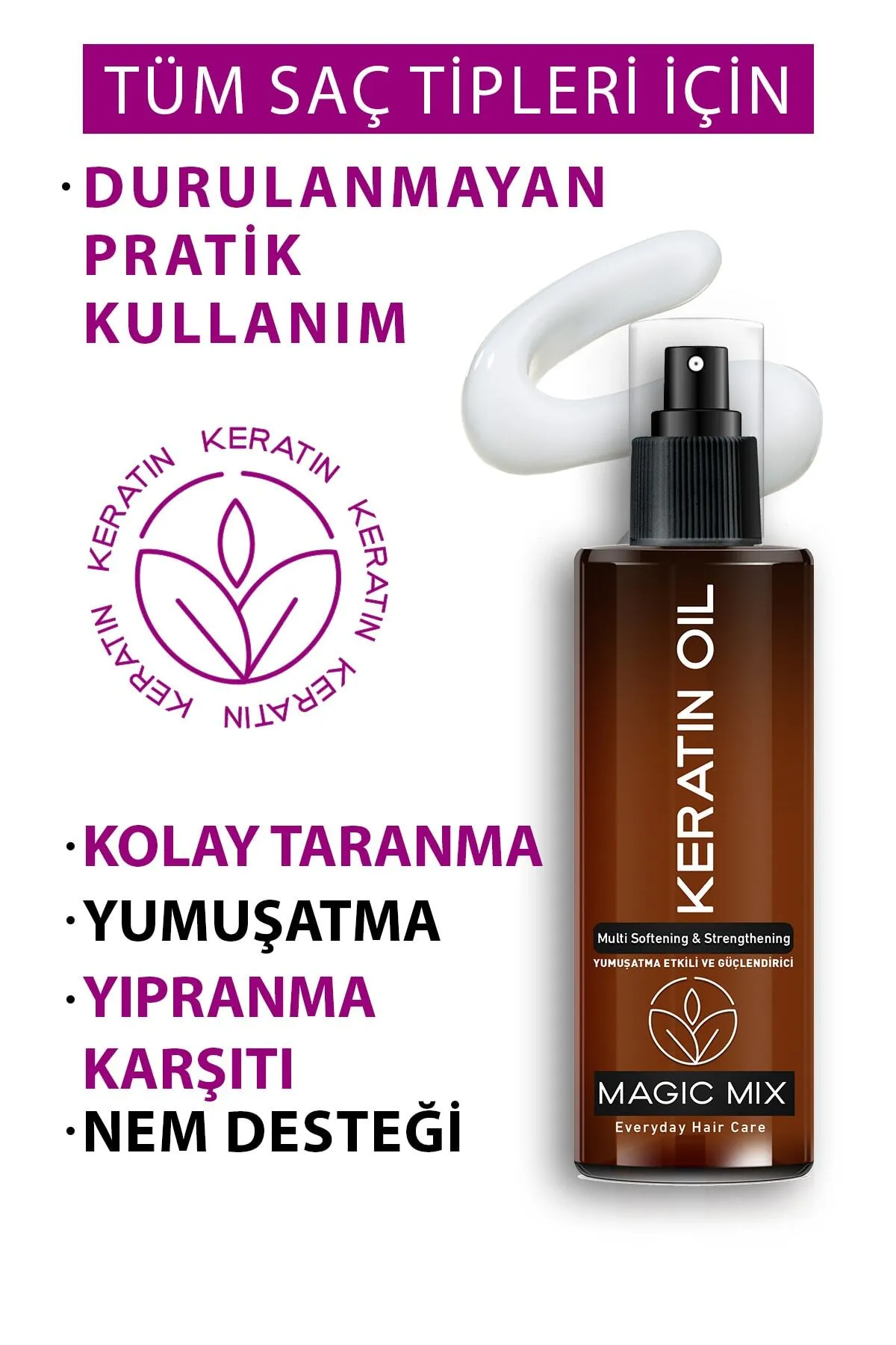 PROCSIN Magıc Mıx Aşırı Yıpranmış Saçlar Için Keratin Yağı.WEBP