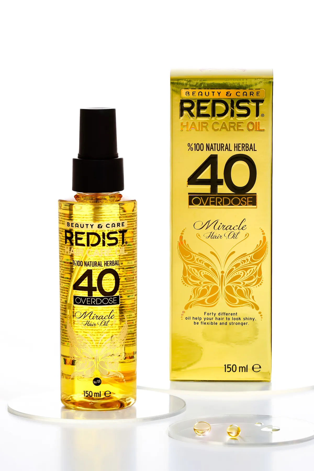 Redist Hair Care Oil Saç Bakım Yağı.webp