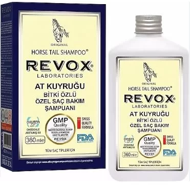 Revox At Kuyruğu Bitki Özlü Özel Saç Bakım Şampuanı.webp