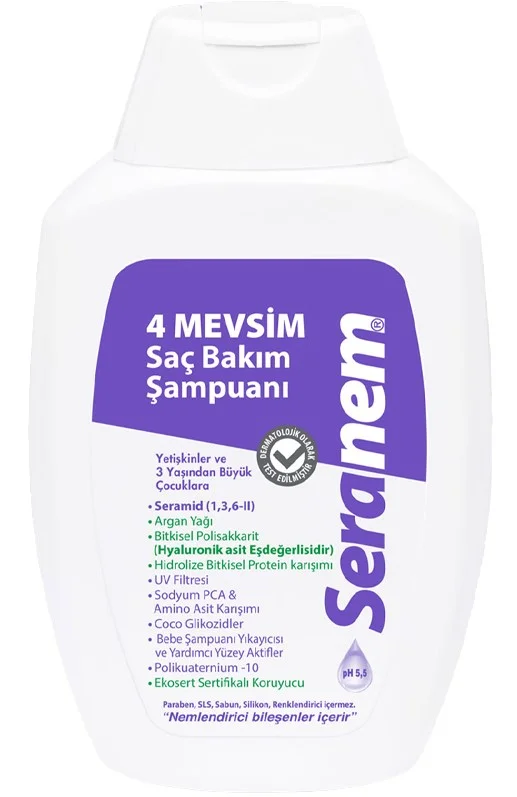 Seranem 4 Mevsim Saç Bakım Şampuanı Saçlarınızı Her Mevsime Hazırlayın.webp