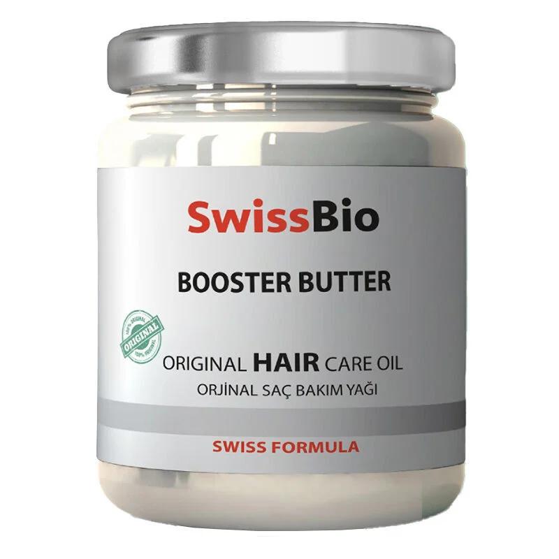 SwissBio Booster Butter Orijinal Saç Bakım Yağı.webp