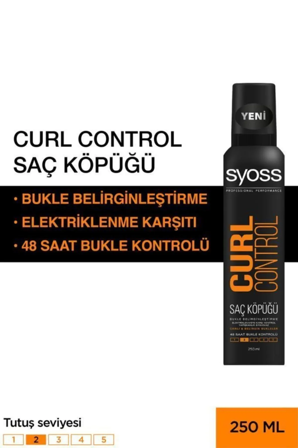 Syoss Curl Control- Bukle Belirginleştirici Köpük.webp