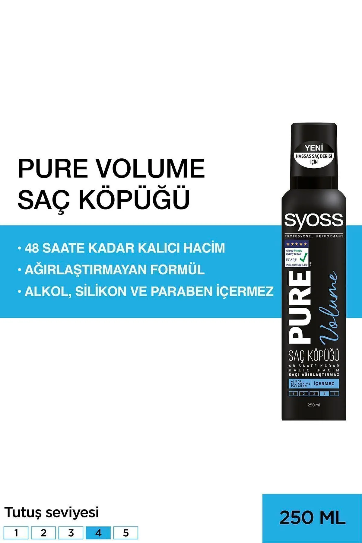 Syoss Pure Volume Saç Köpüğü.webp