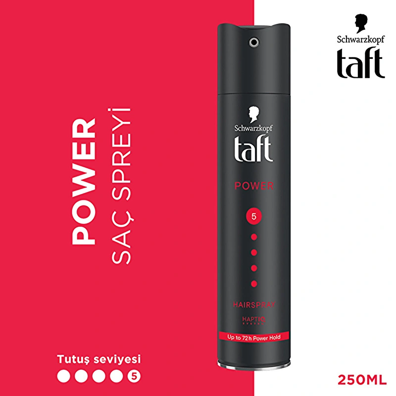 Taft Power Kafein Saç Spreyi.webp