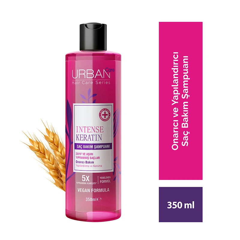 Urban Care Intense Keratin Yoğun Hasar Onarıcı Saç Bakım Şampuanı.webp