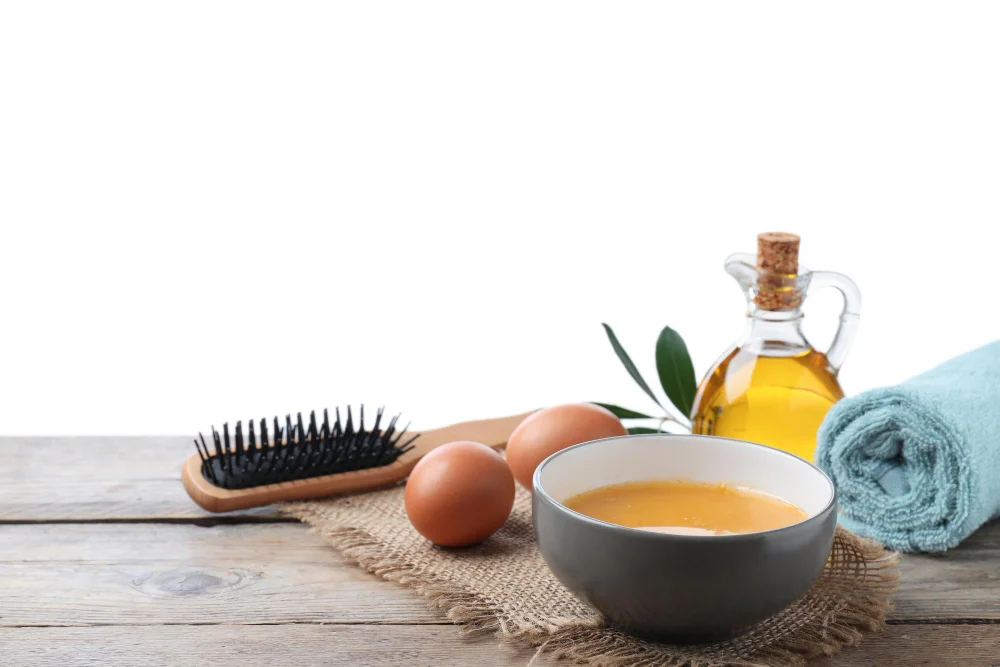 Zeytinyağı ve Yumurta Maskesi.webp