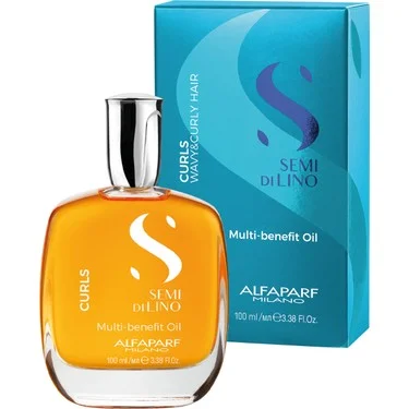 Alfaparf Semi Di Lino Curls Çok Yönlü Bakım Yağı.webp