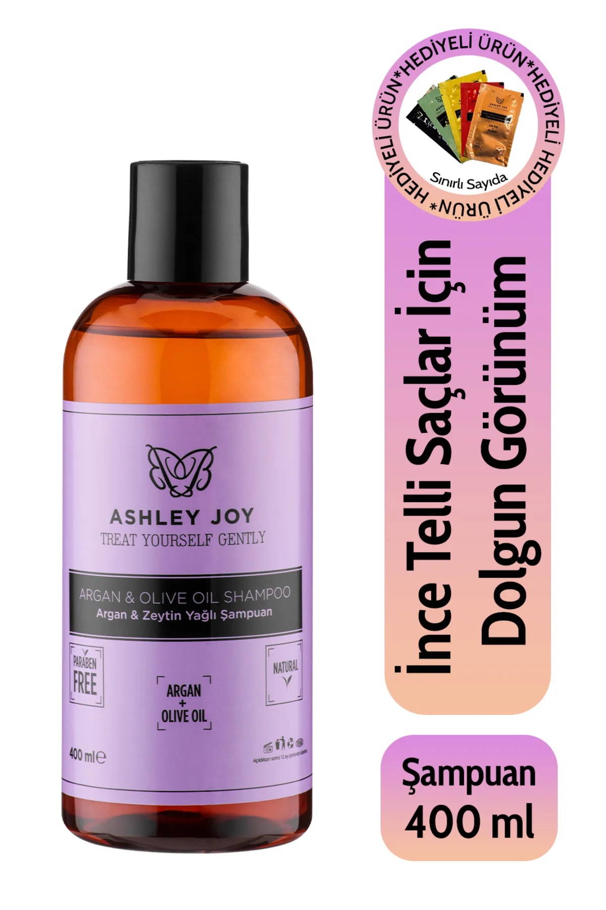 Ashley Joy Argan Zeytinyağlı Şampuan.webp