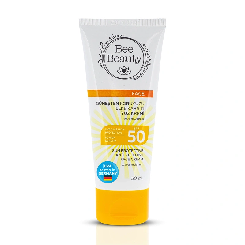 Bee Beauty Güneşten Koruyucu Leke Karşıtı Yüz Kremi.webp