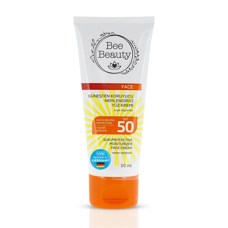 Bee Beauty Koruyucu Nemlendirici Yüz Kremi SPF 50+.webp