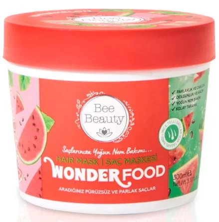 Bee Beauty Wonder Food Watermelon Drop Saç Maskesi.JPG