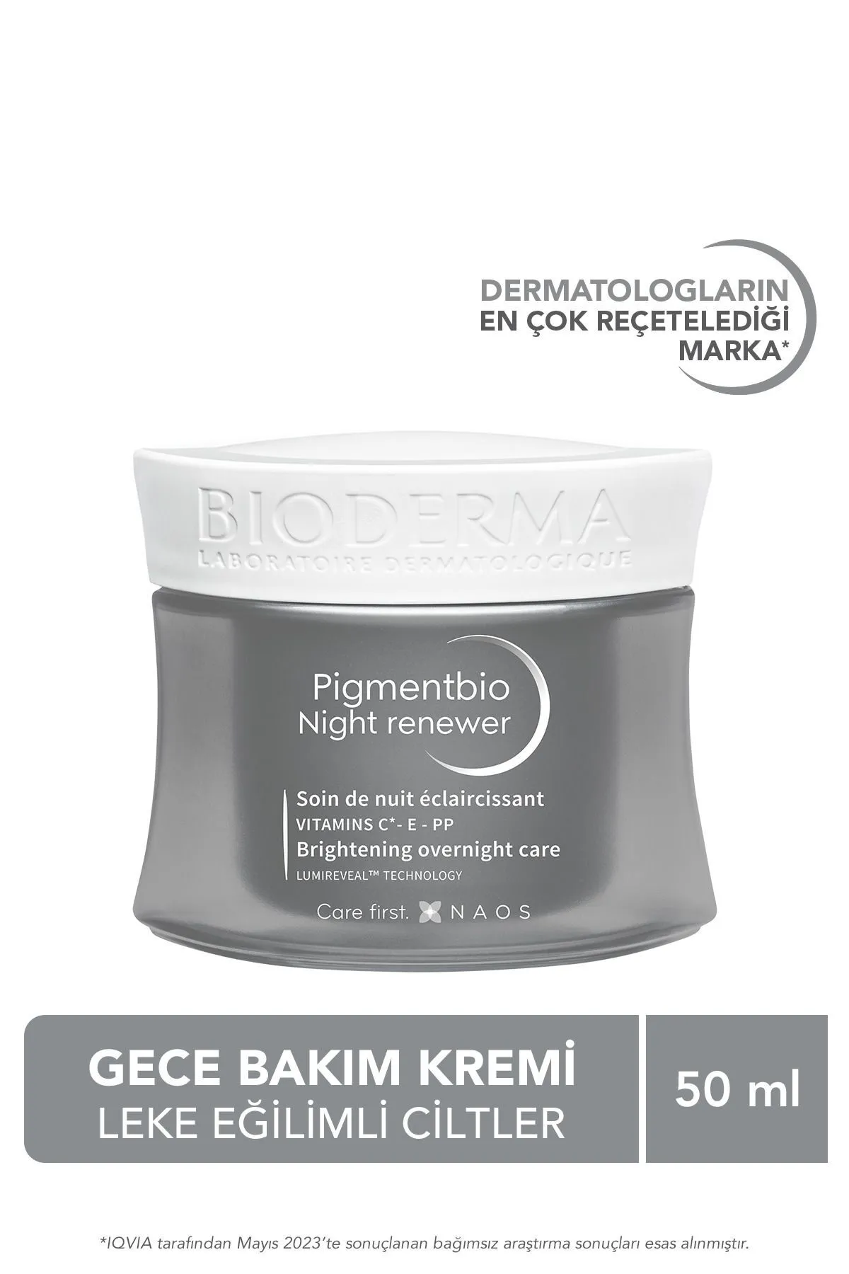 Bioderma Pigmentbio Leke Karşıtı Gece Bakım Kremi.webp