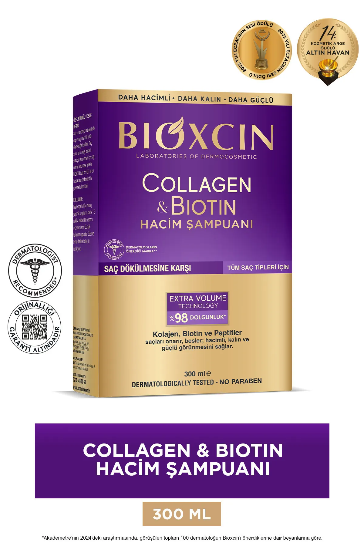 Bioxcin Collagen & Biotin Şampuan.webp
