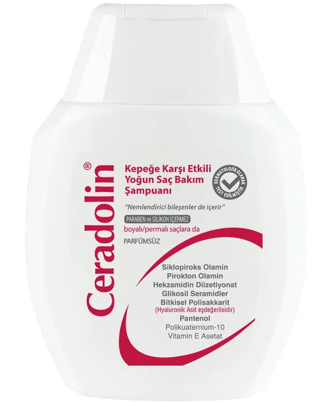 Ceradolin Kepeğe Karşı Yoğun Saç Bakım Şampuanı.webp