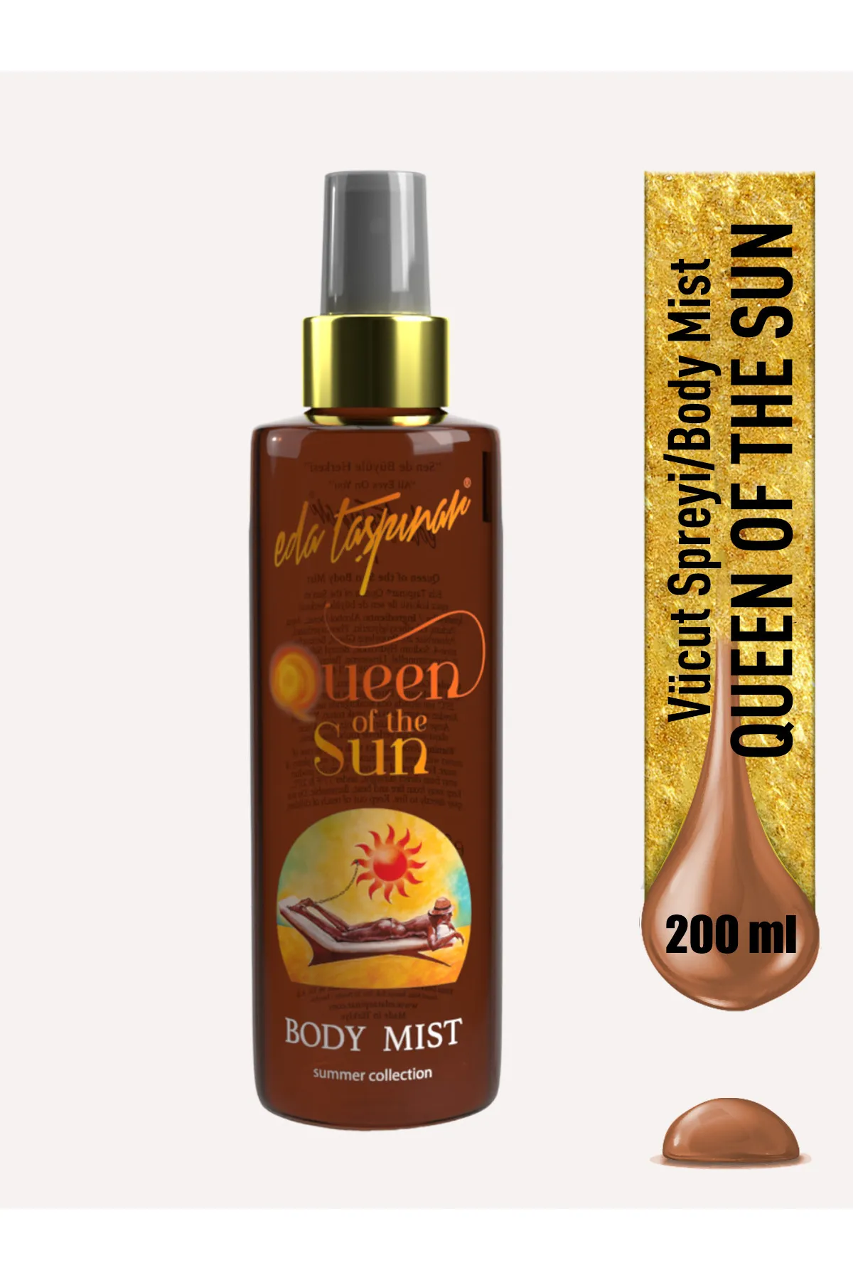 Eda Taşpınar Queen Of The Sun Body Mist Vücut Spreyi.WEBP