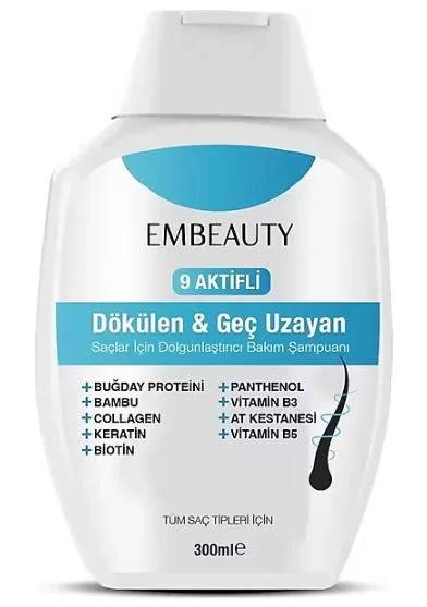 Embeauty Kolajen ve Keratin Saç Dökülmesine Karşı Şampuan.JPG