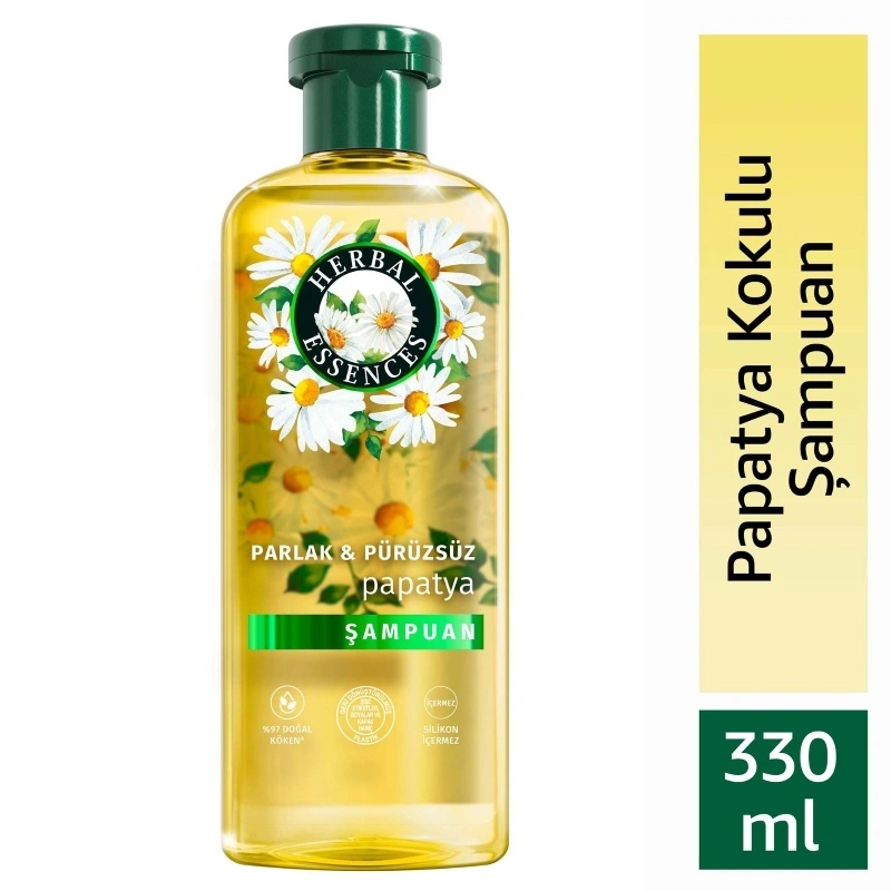 Herbal Essences Parlak ve Pürüzsüz Papatya Kokulu Şampuan.webp