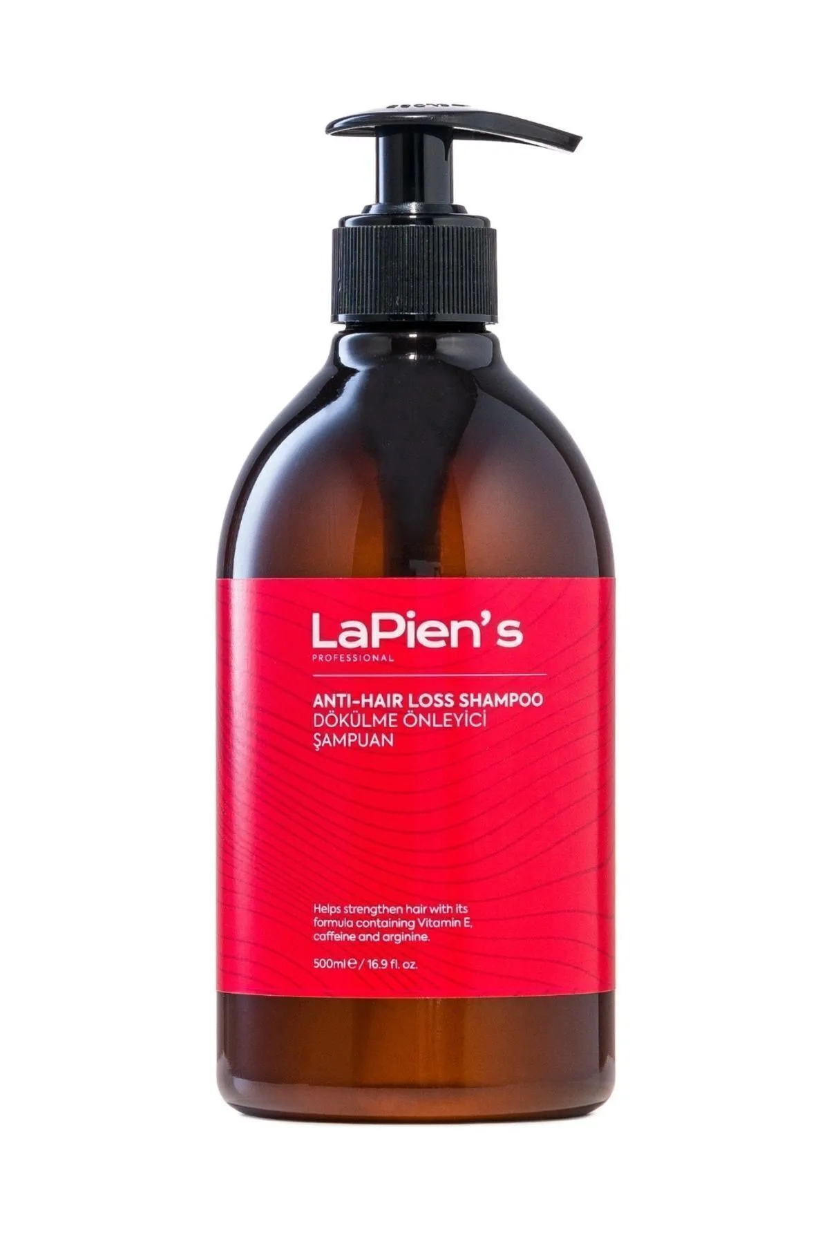 Lapien's Dökülme Önleyici Güçlendirici Şampuan 500 ML - Kafein, Arjinin & E Vitamini.webp